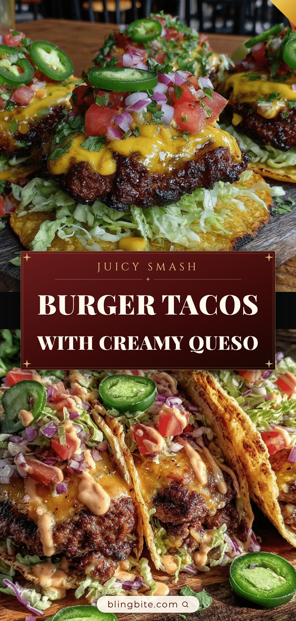 savory smash burger tacos recipe