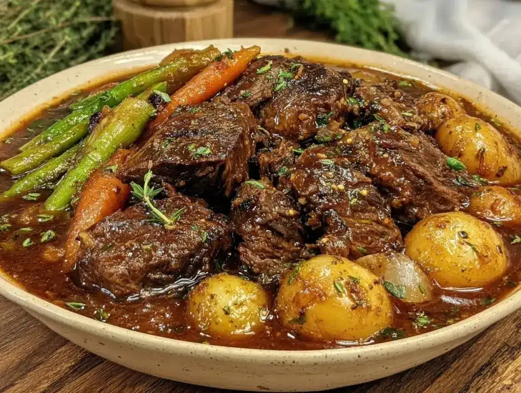 slow cooker beef stew - featured image