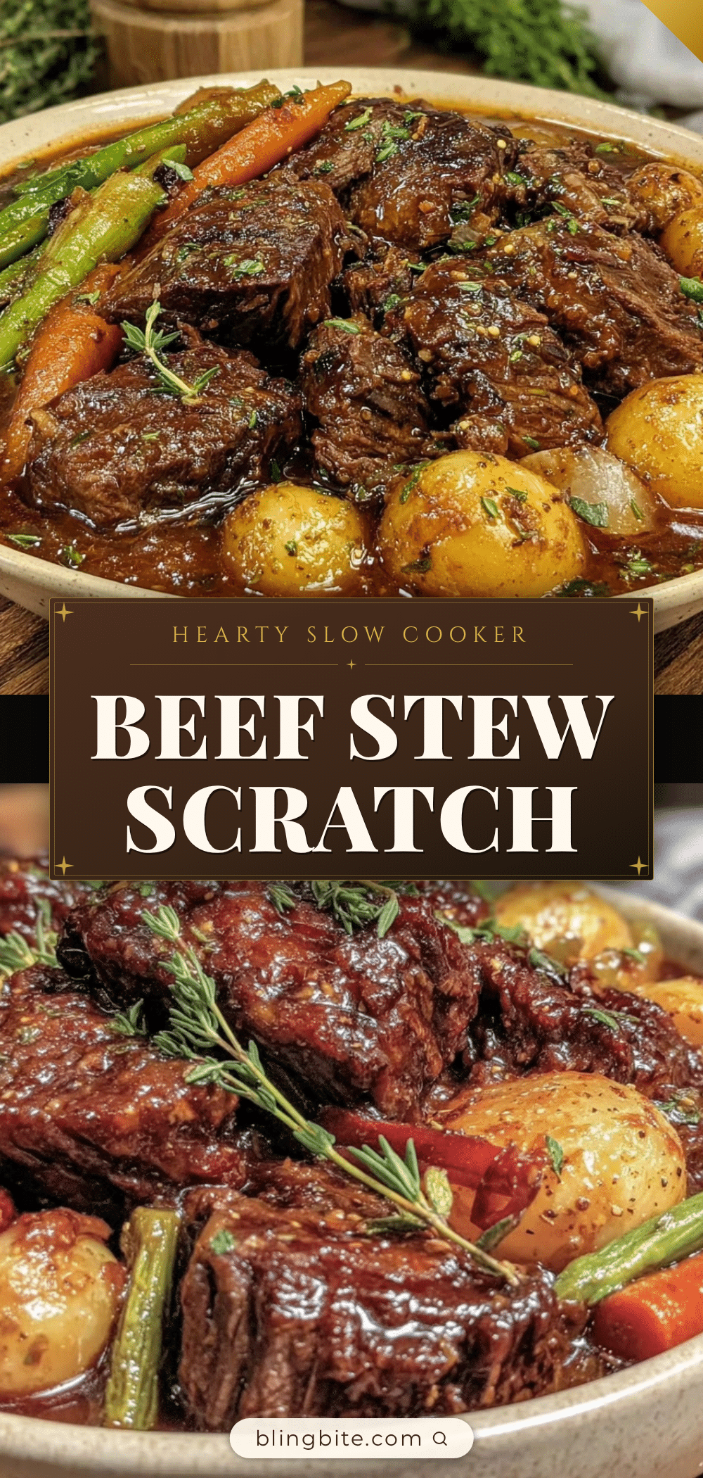 slow cooker beef stew recipe