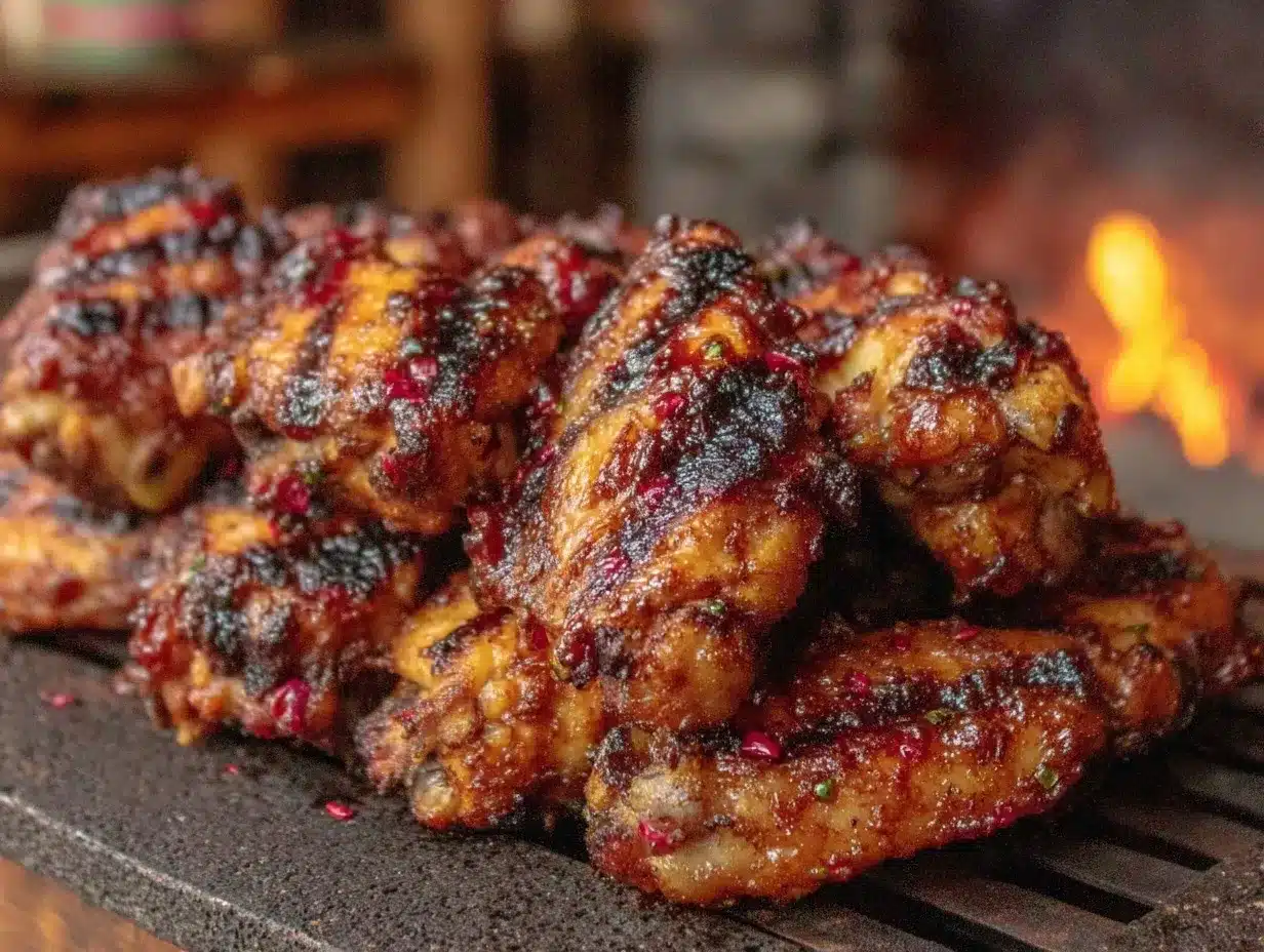 smoked chicken wings pellet grill recipe preparation steps