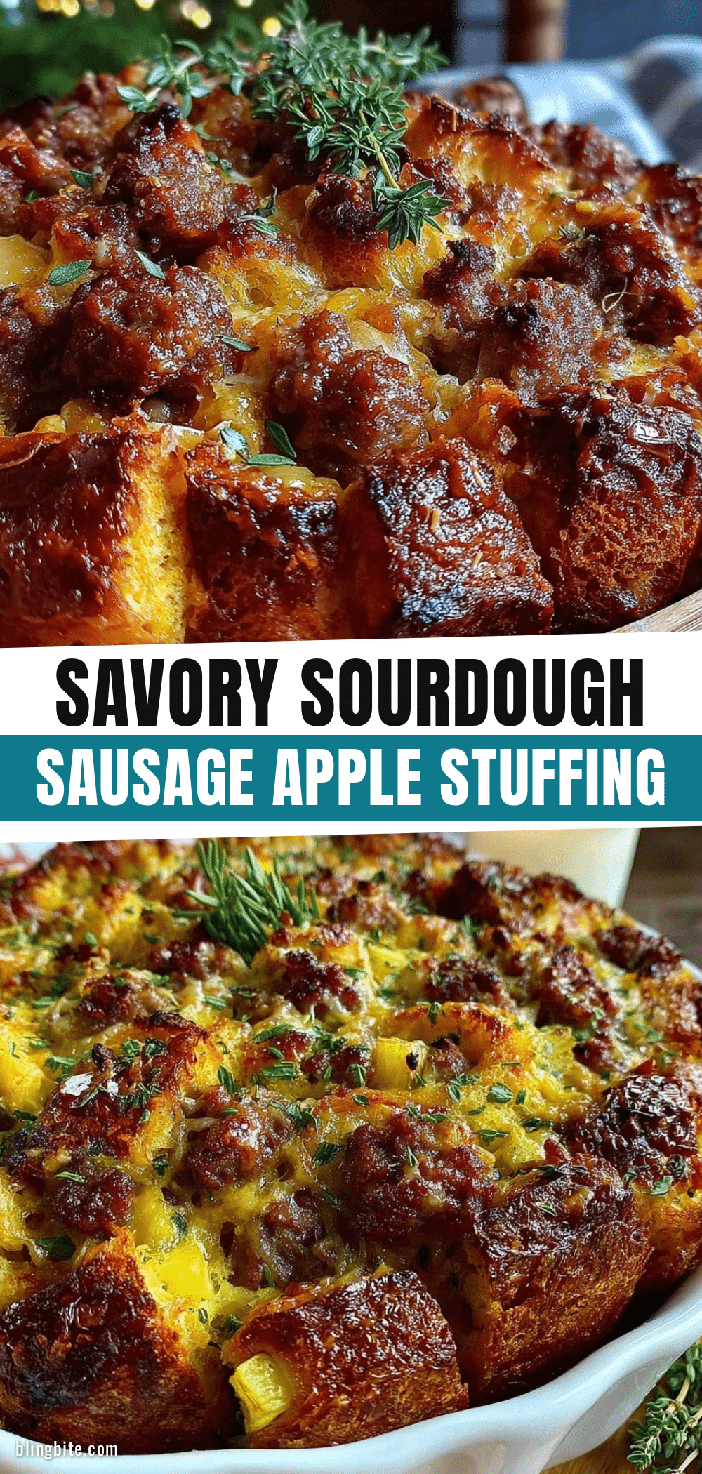 sourdough sausage and apple stuffing recipe
