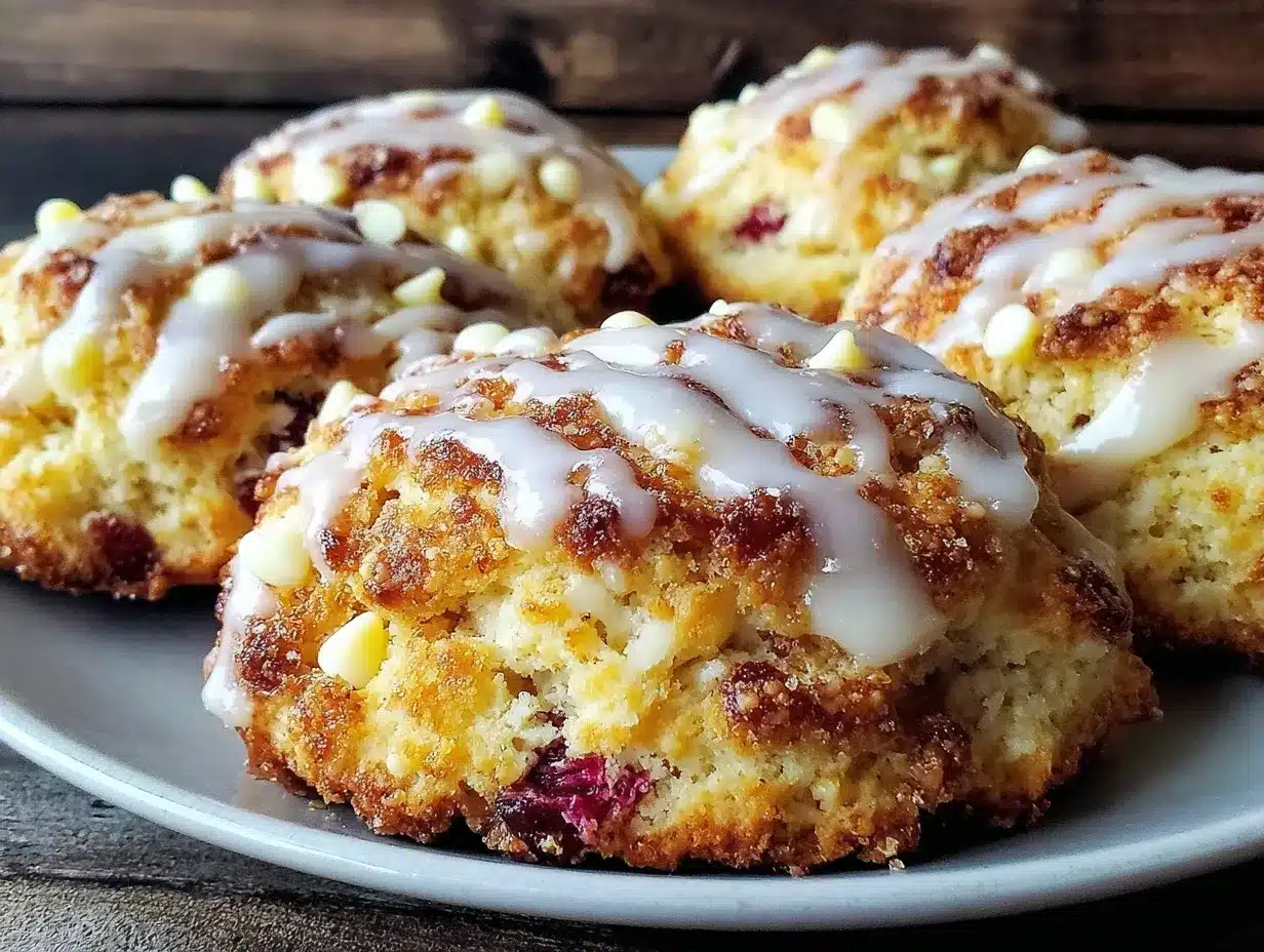 tender rhubarb scones preparation steps