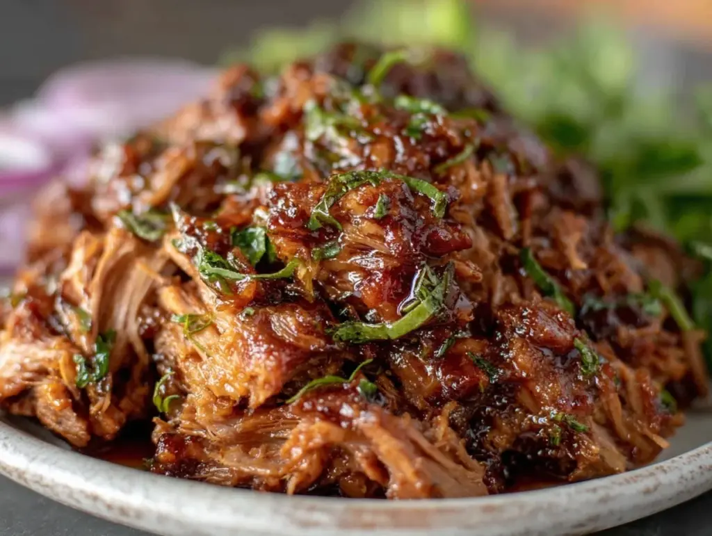 tender slow cooker pulled pork - featured image