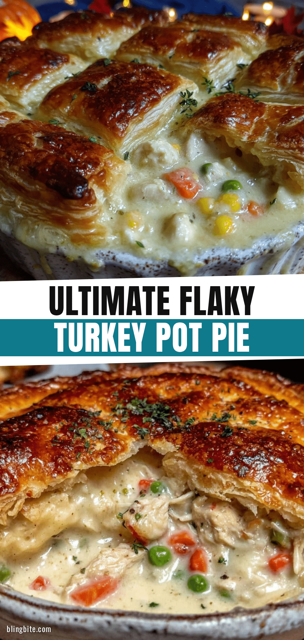 thanksgiving leftover turkey pot pie recipe