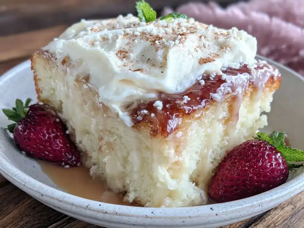 tres leches cake recipe - featured image