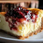 black raspberry white chocolate cheesecake swirl - featured image
