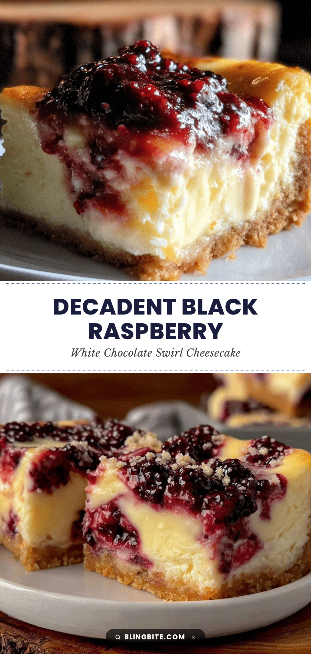 black raspberry white chocolate cheesecake swirl recipe
