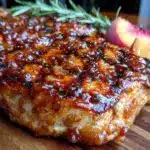 bourbon peach bbq sauce - featured image