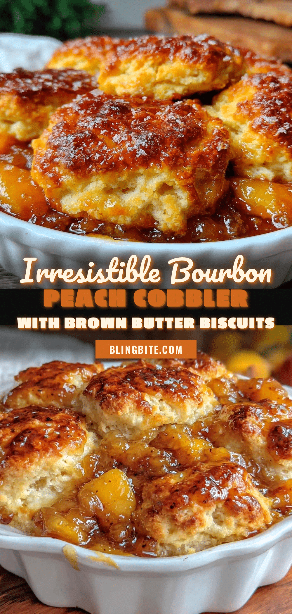 bourbon peach cobbler recipe
