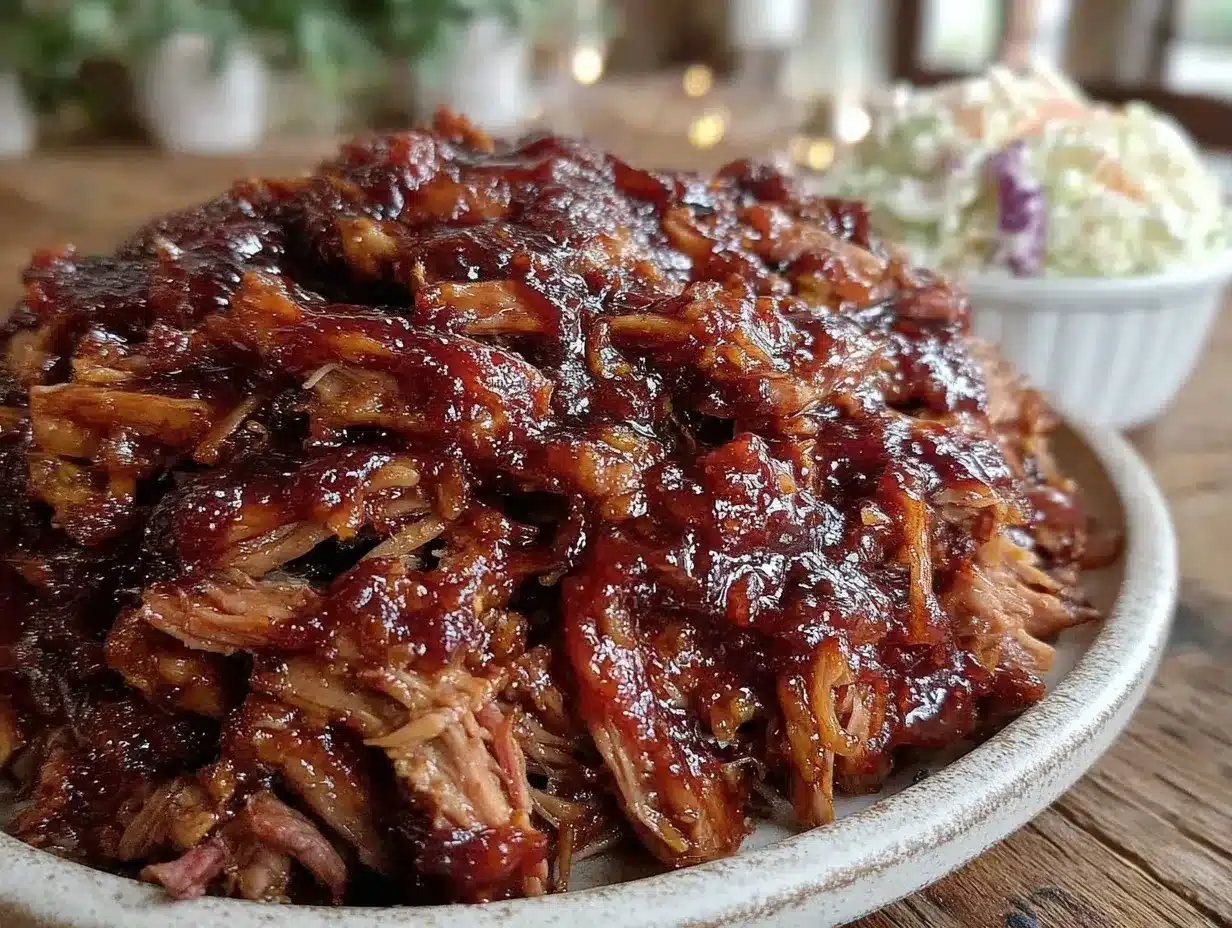 Carolina-style pulled pork preparation steps