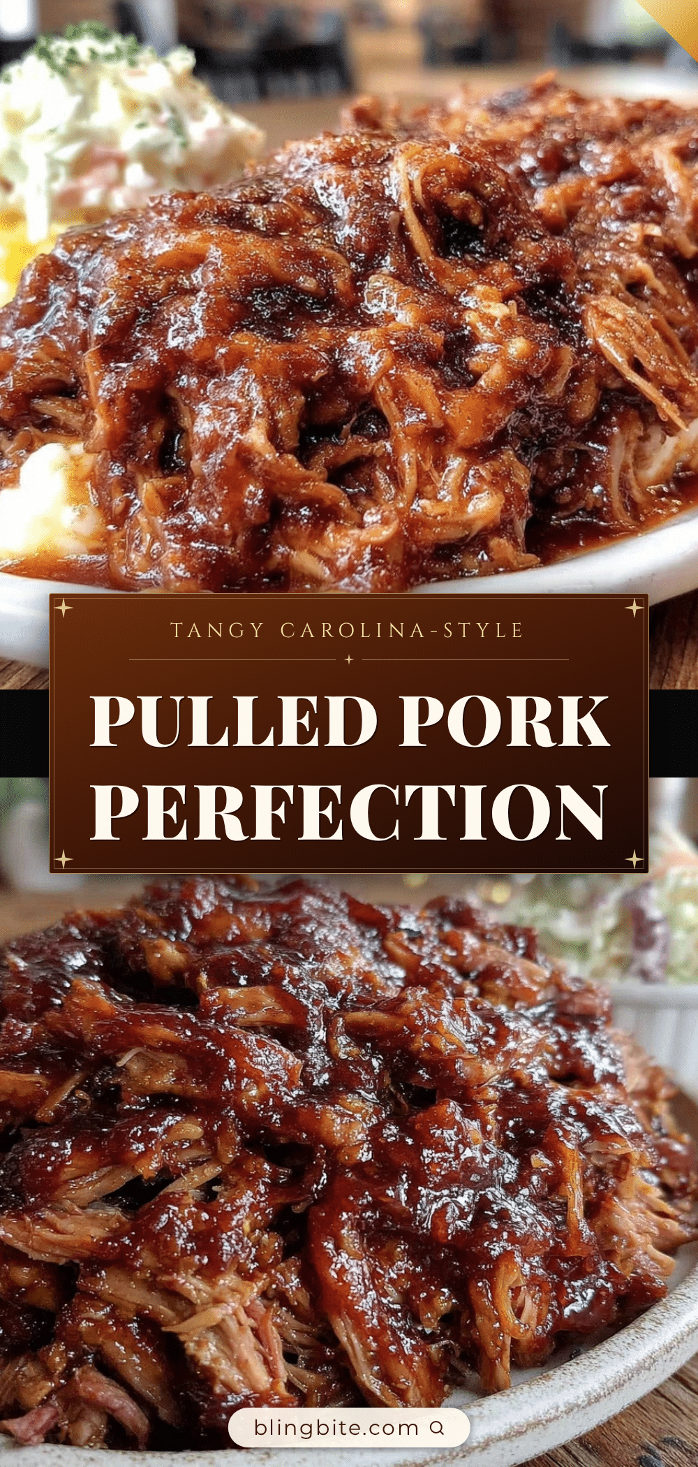 Carolina-style pulled pork recipe