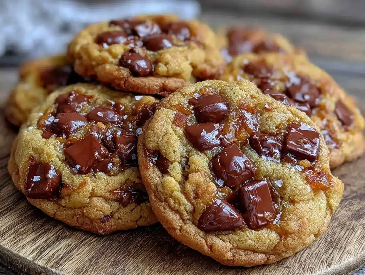 chewy brown butter chocolate chip cookies preparation steps