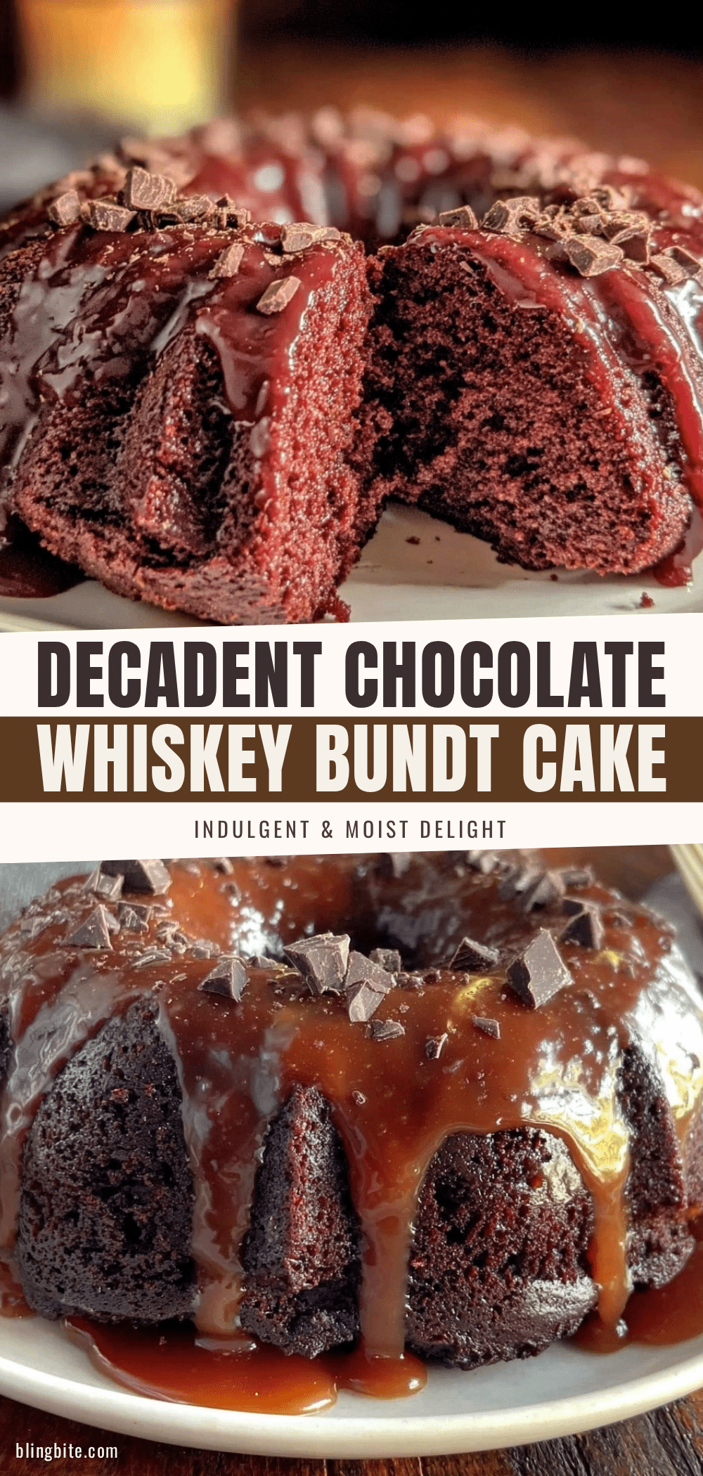 chocolate whiskey bundt cake recipe