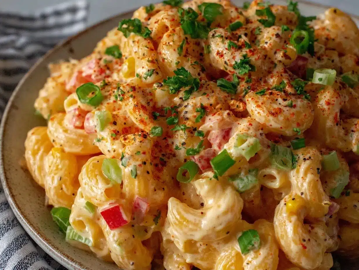 creamy classic macaroni salad preparation steps