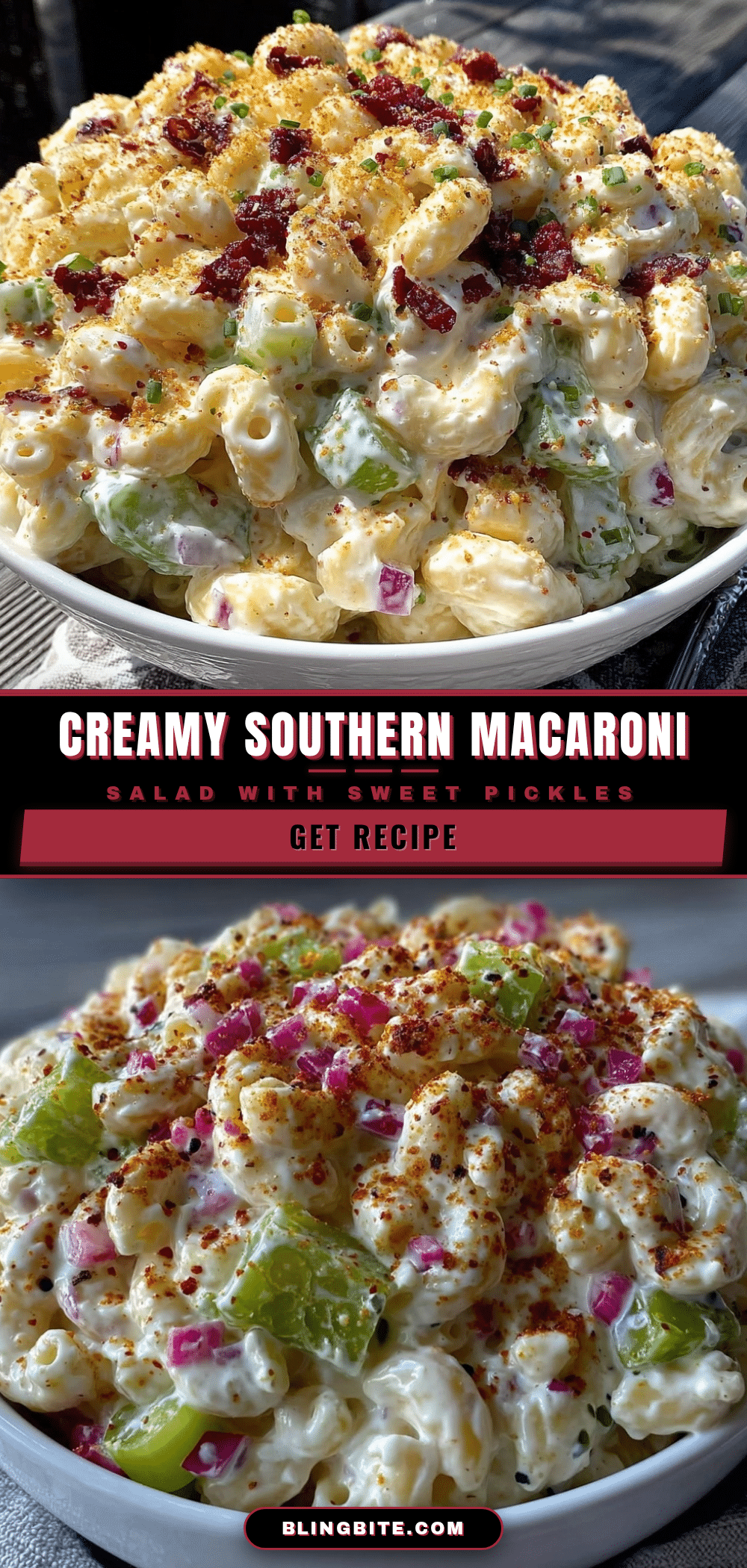 creamy southern macaroni salad with sweet pickles recipe