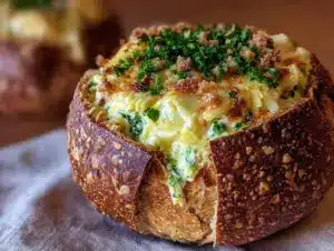 creamy spinach artichoke dip - featured image