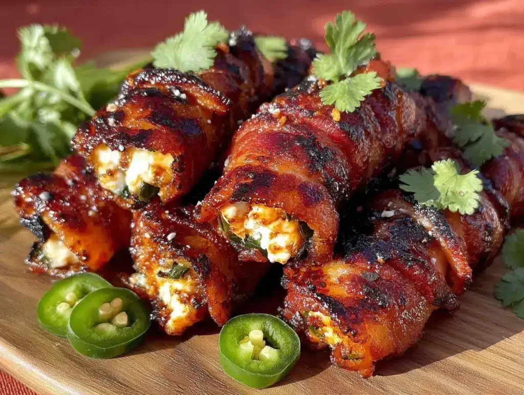 crispy bacon-wrapped jalapeño poppers - featured image
