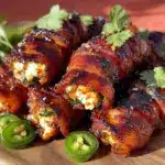 crispy bacon-wrapped jalapeño poppers - featured image