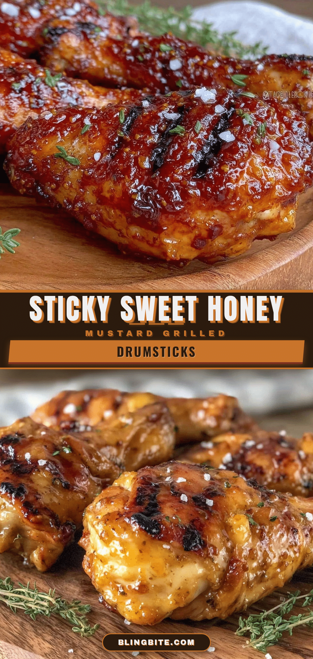 crispy grilled honey mustard chicken drumsticks recipe