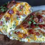 crispy loaded breakfast burrito - featured image