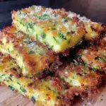 crispy parmesan zucchini fries air fryer recipe - featured image