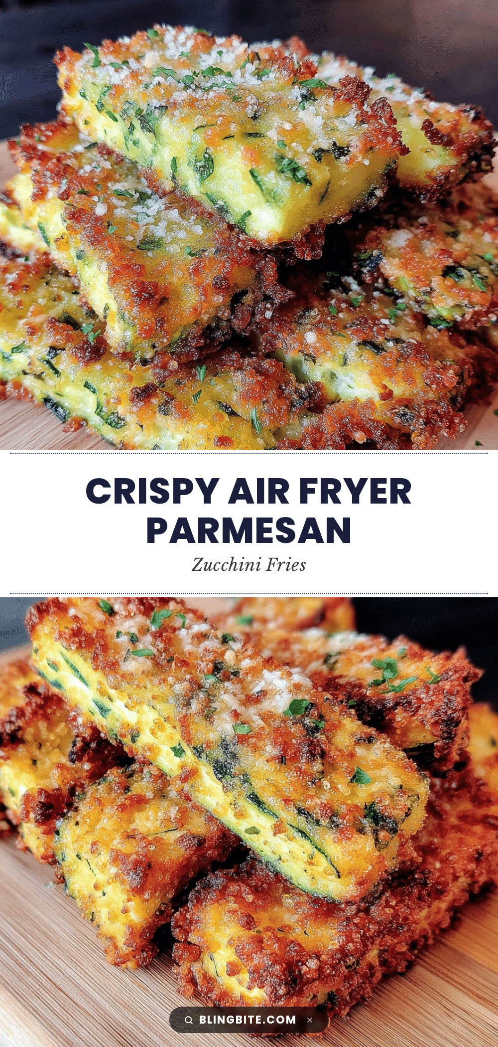 crispy parmesan zucchini fries air fryer recipe recipe