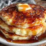 fluffy buttermilk pancakes - featured image