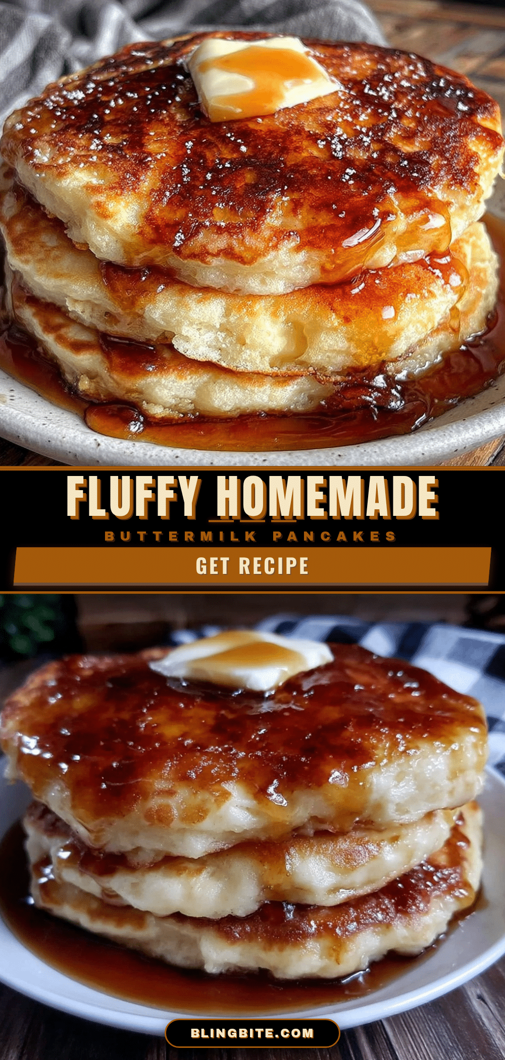 fluffy buttermilk pancakes recipe