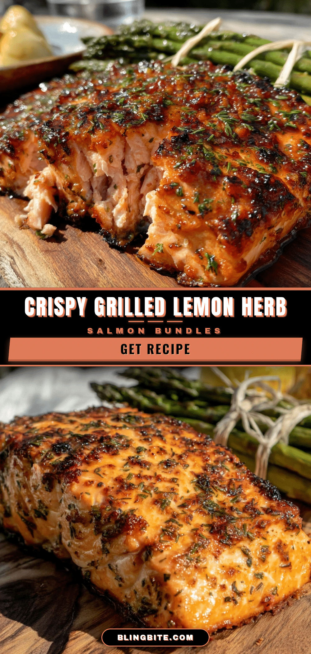 fresh grilled lemon herb salmon recipe