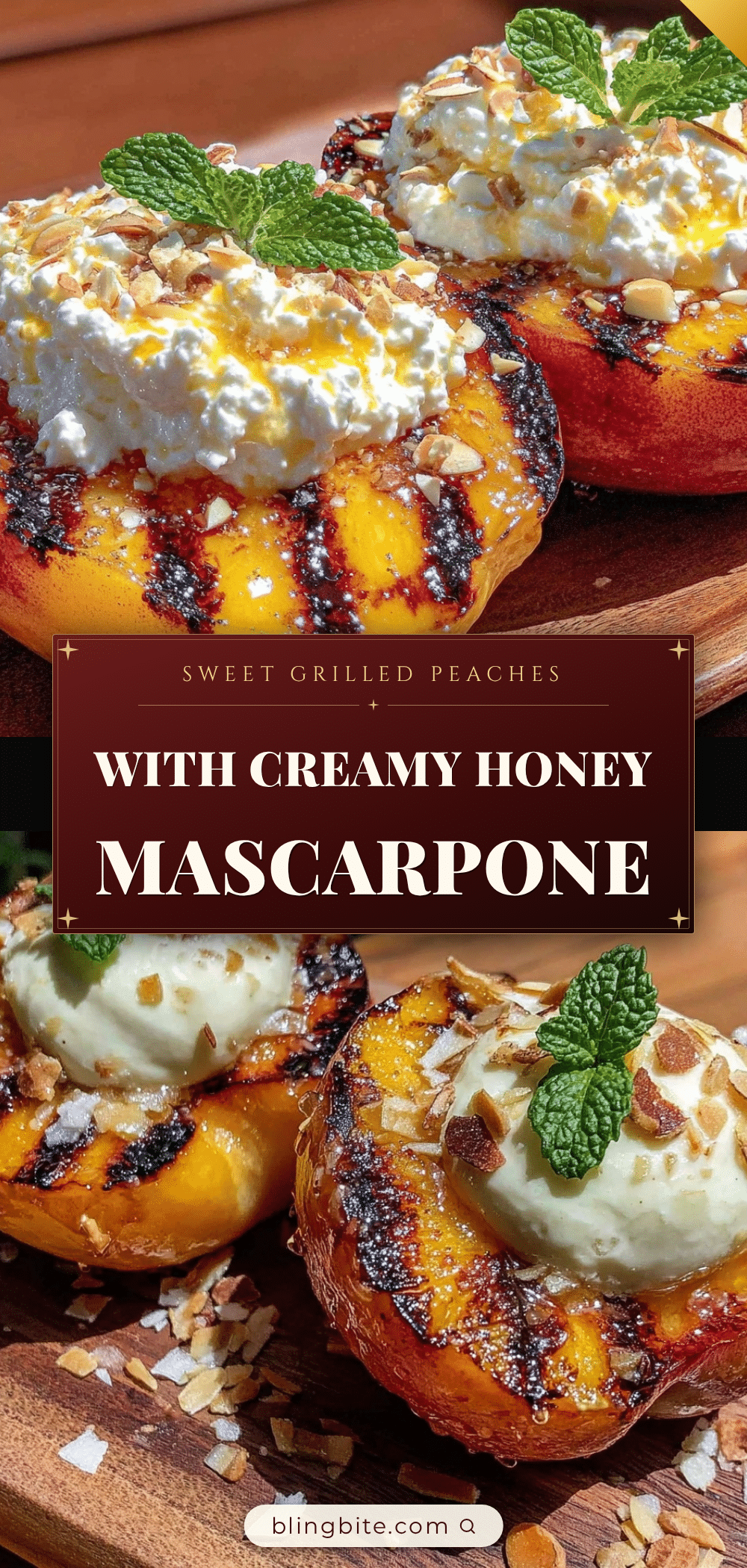fresh grilled peaches recipe