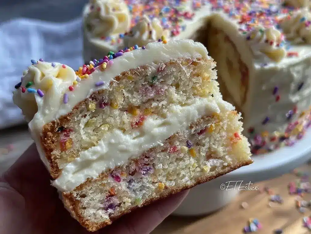 funfetti birthday cake - featured image