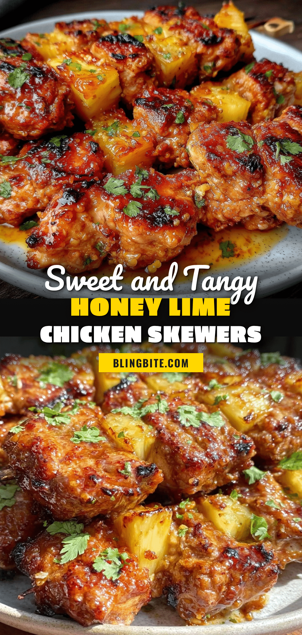 grilled honey lime chicken skewers recipe