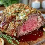 herb crusted prime rib roast - featured image