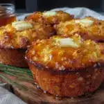 honey butter cornbread muffins - featured image