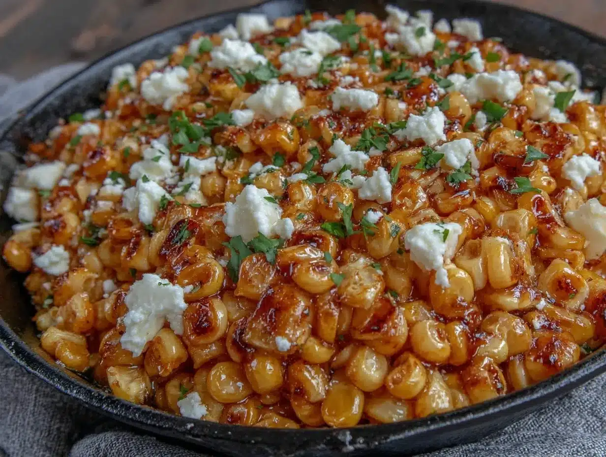 honey butter skillet corn preparation steps