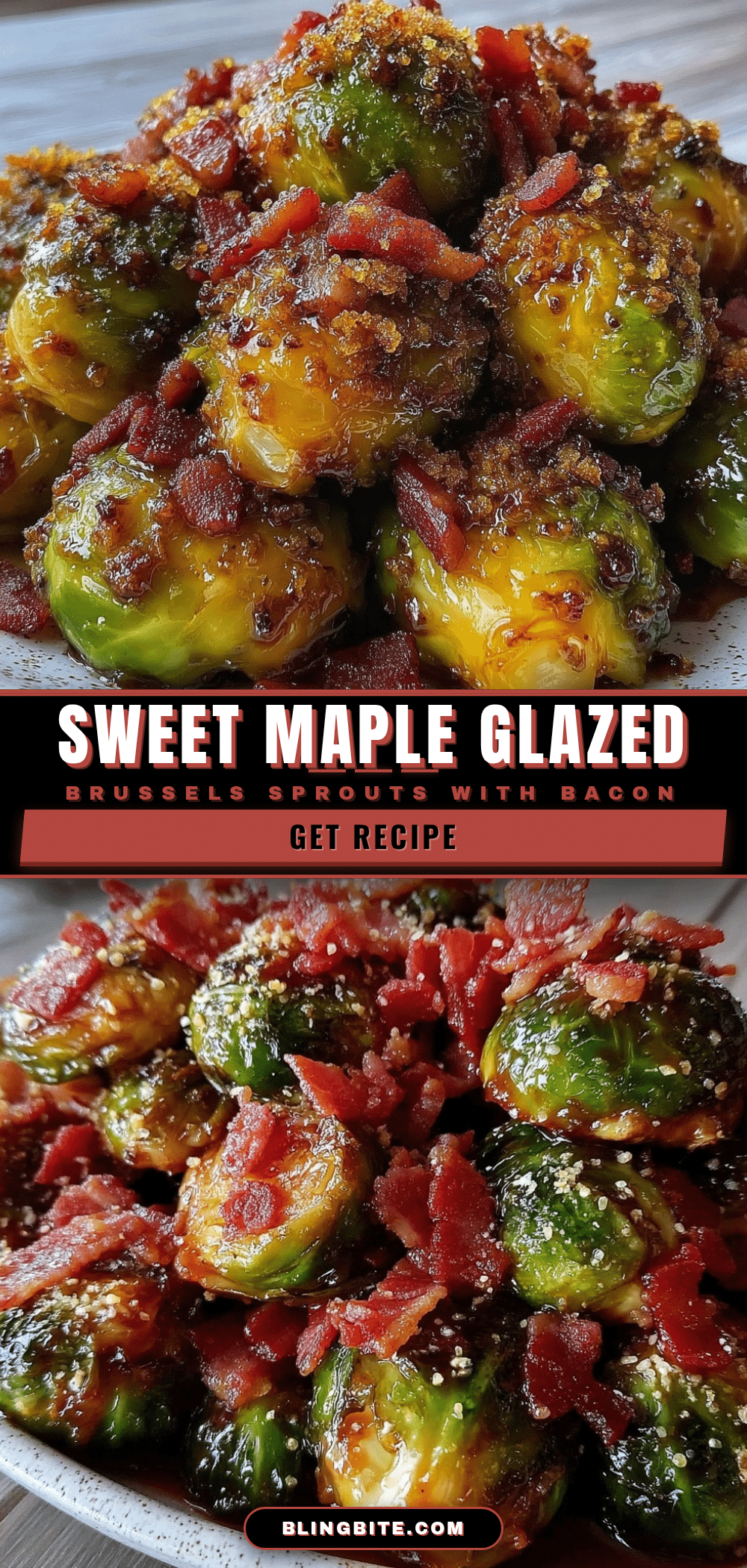 maple glazed Brussels sprouts recipe