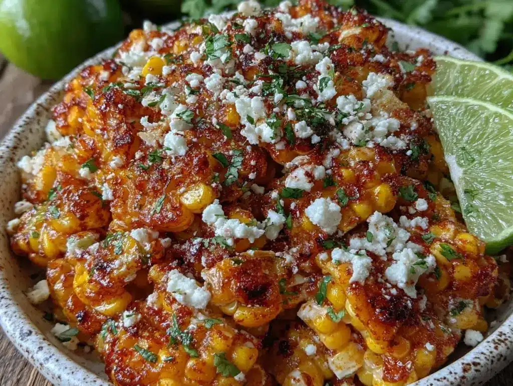 mexican street corn salad - featured image