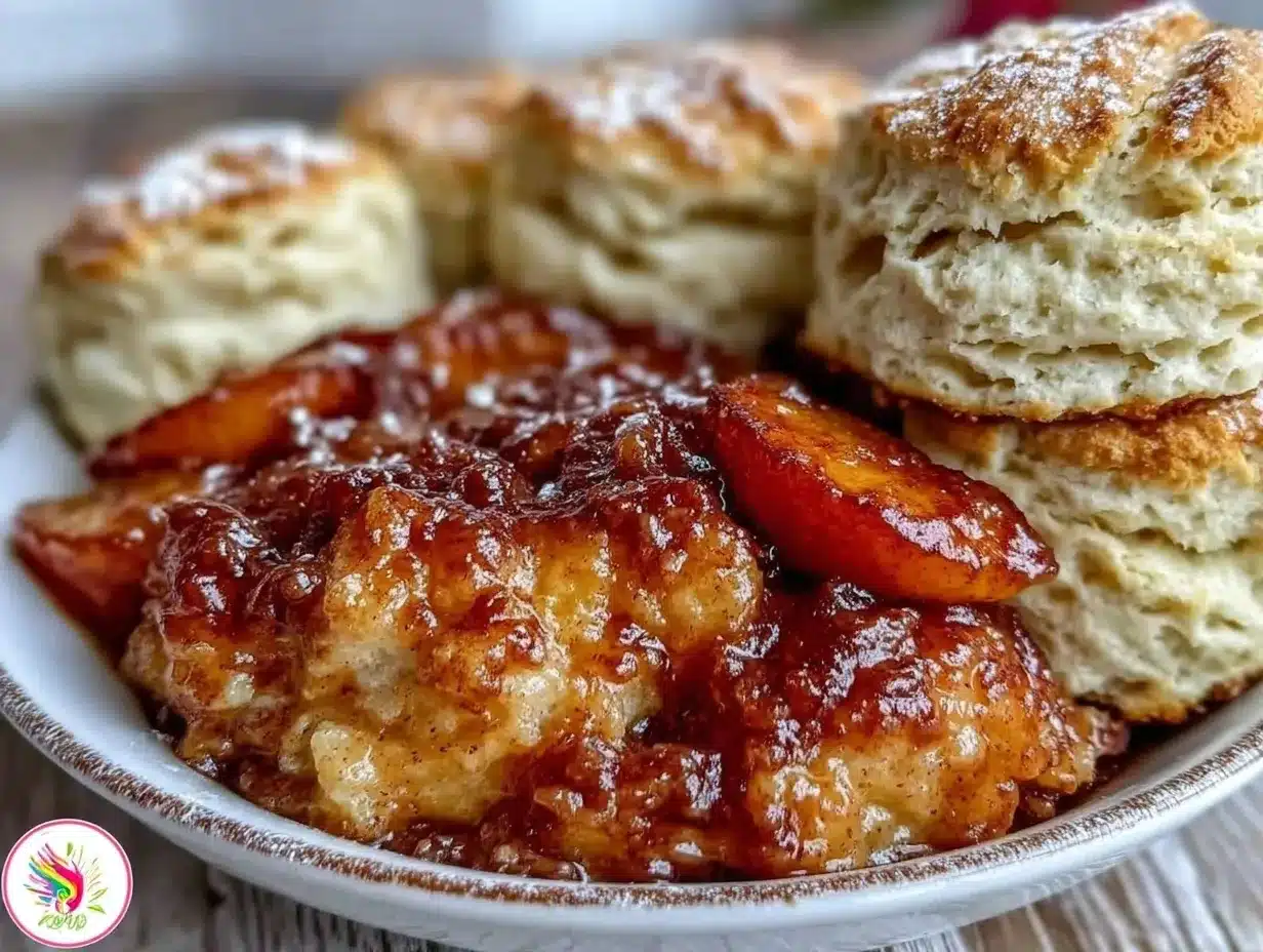 old-fashioned peach cobbler preparation steps
