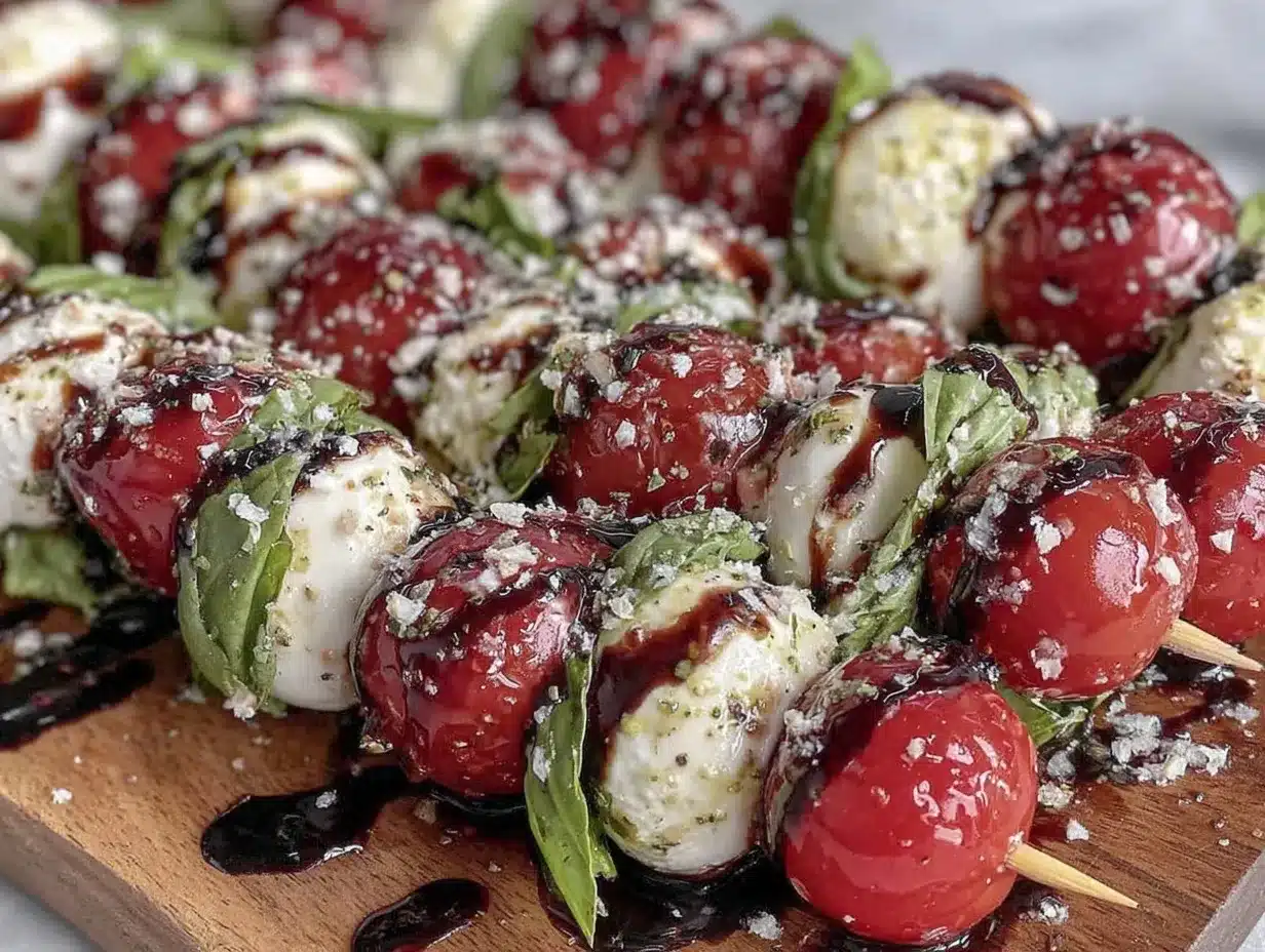 patriotic caprese skewers preparation steps