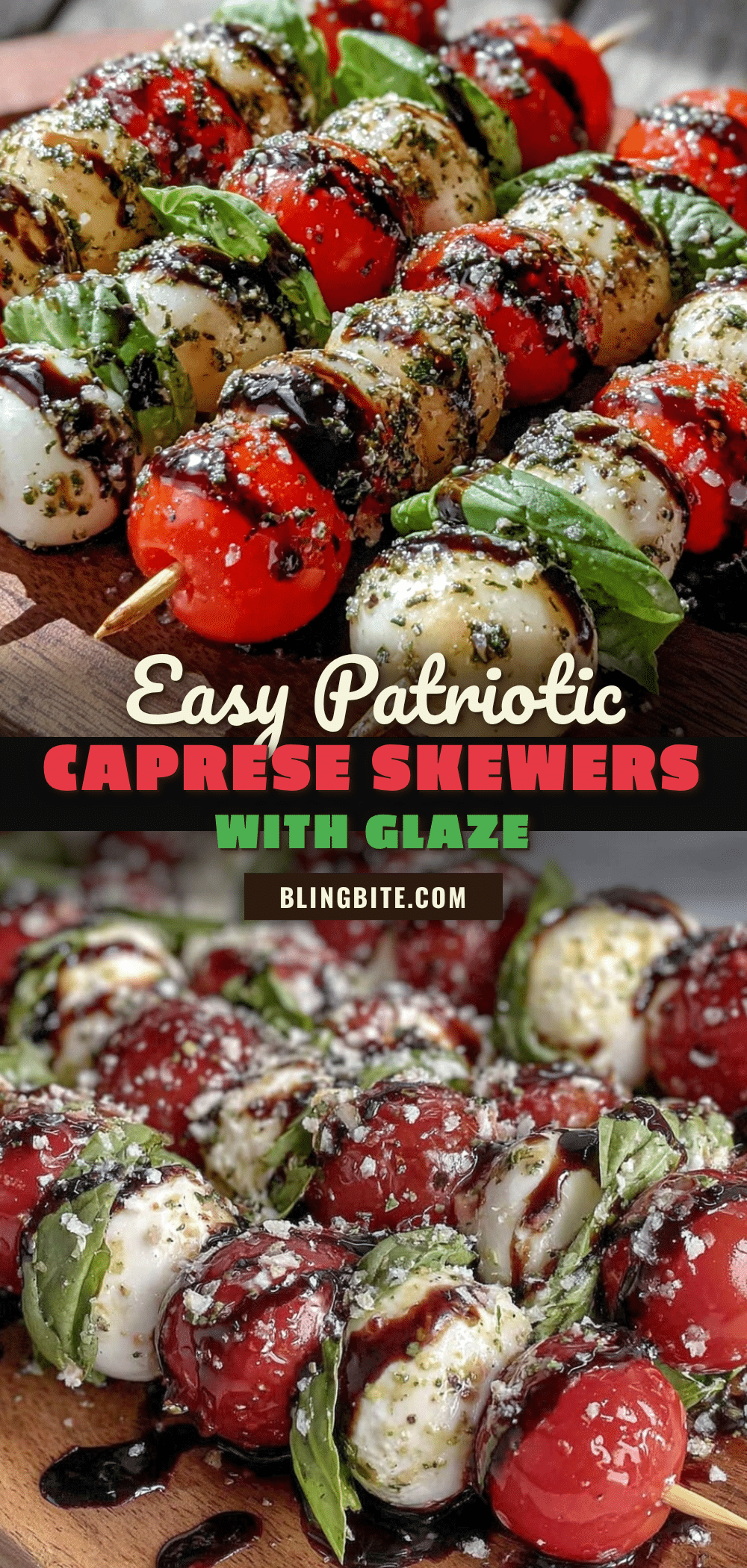 patriotic caprese skewers recipe