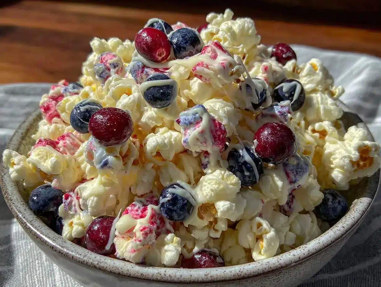 patriotic popcorn mix preparation steps