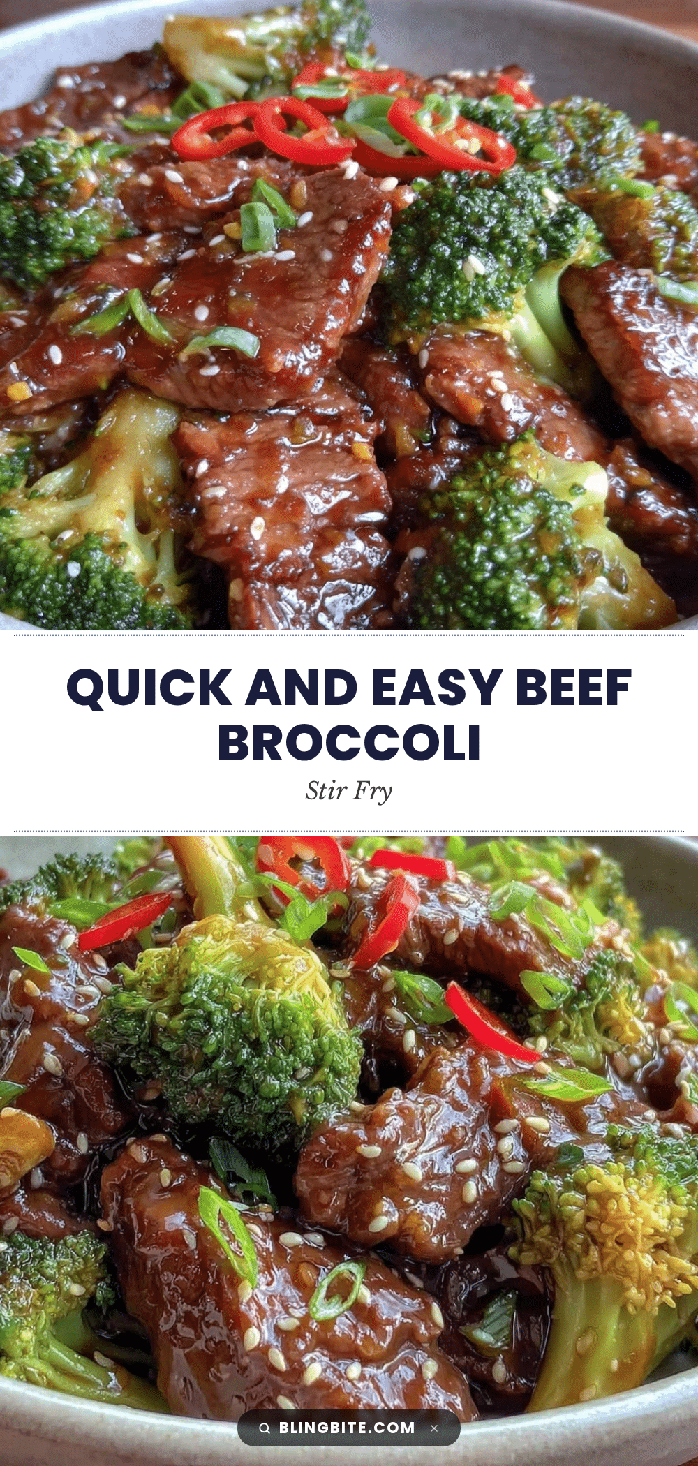 quick beef and broccoli stir fry recipe