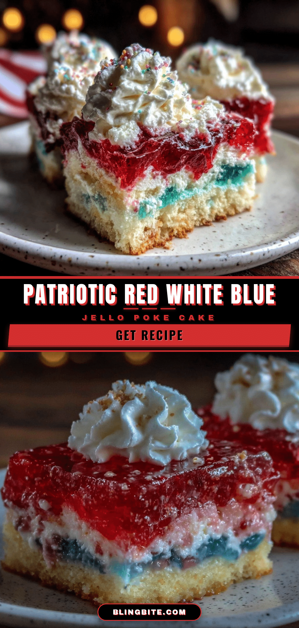 red white and blue poke cake recipe