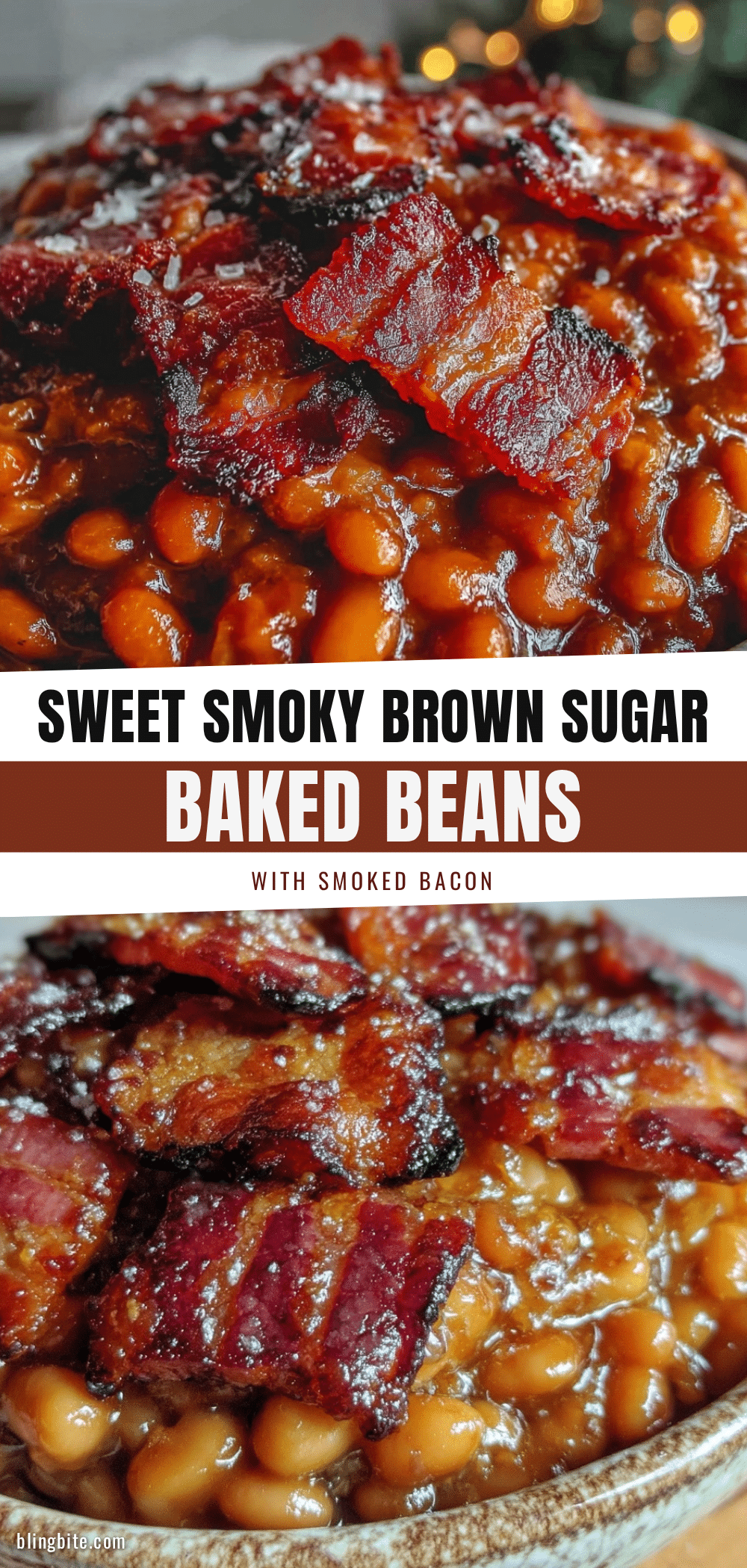 savory brown sugar baked beans recipe