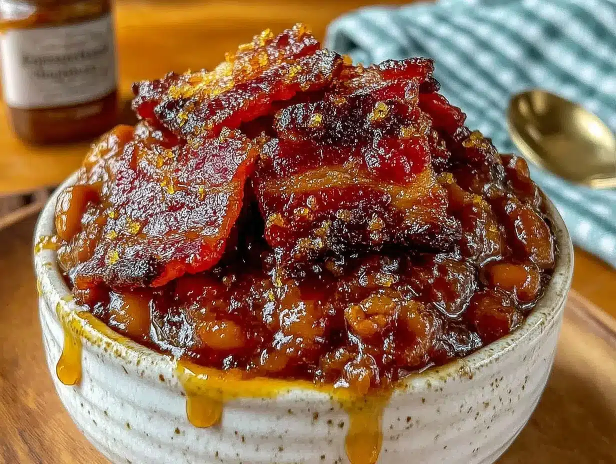 savory loaded baked beans preparation steps