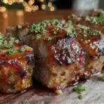 slow cooker honey garlic pork tenderloin - featured image
