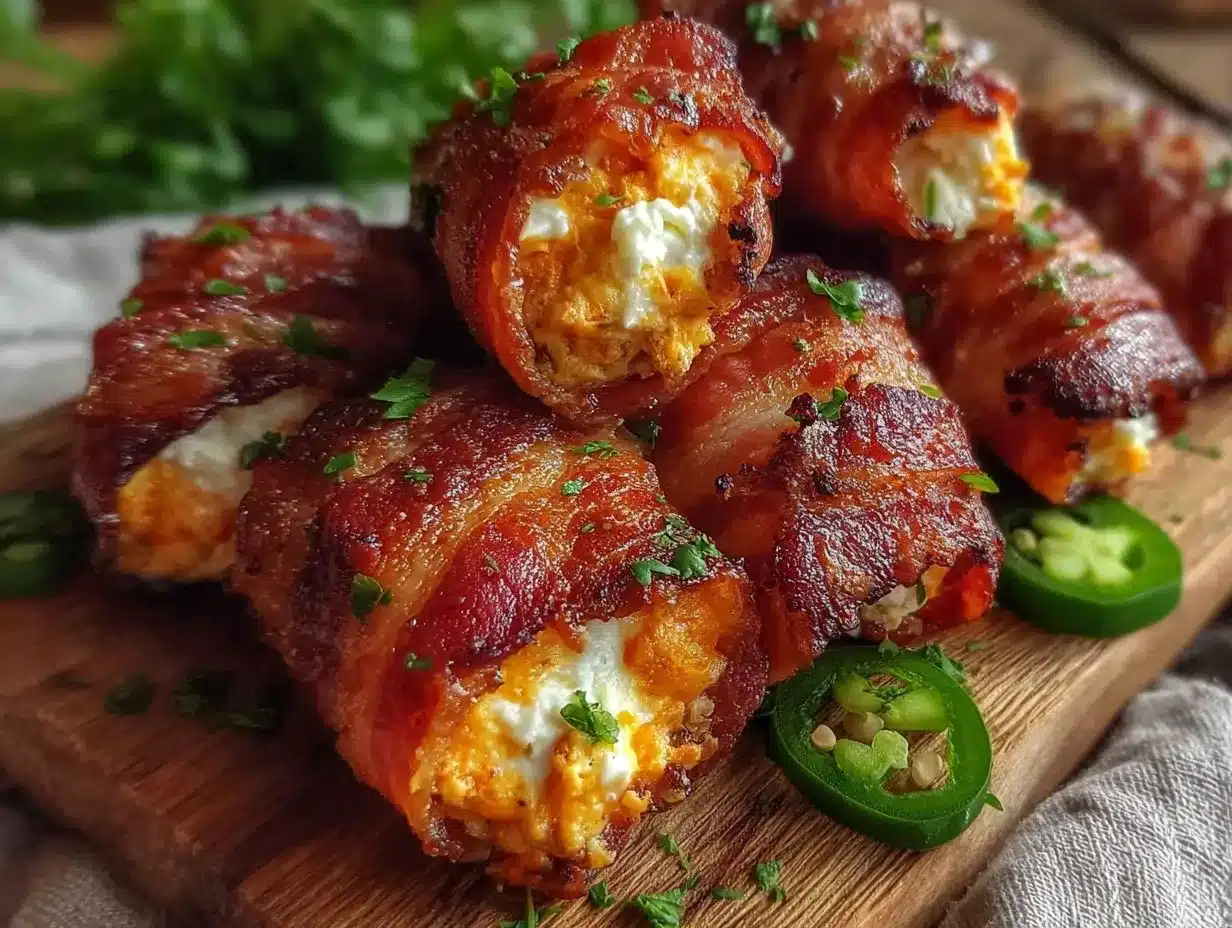 bacon-wrapped jalapeño poppers preparation steps