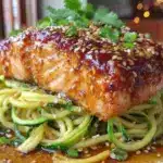 baked salmon with miso glaze - featured image