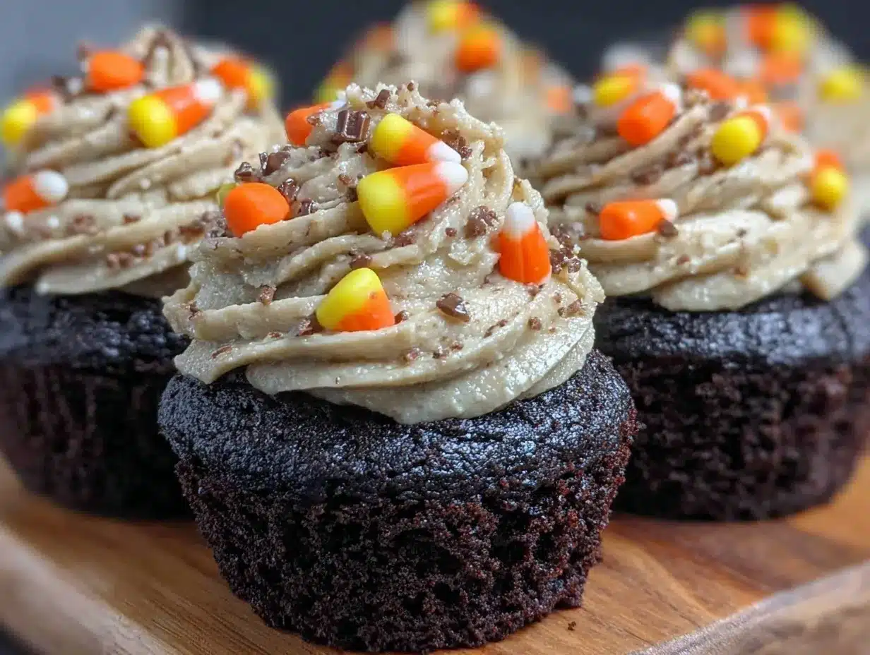 black velvet cupcakes preparation steps