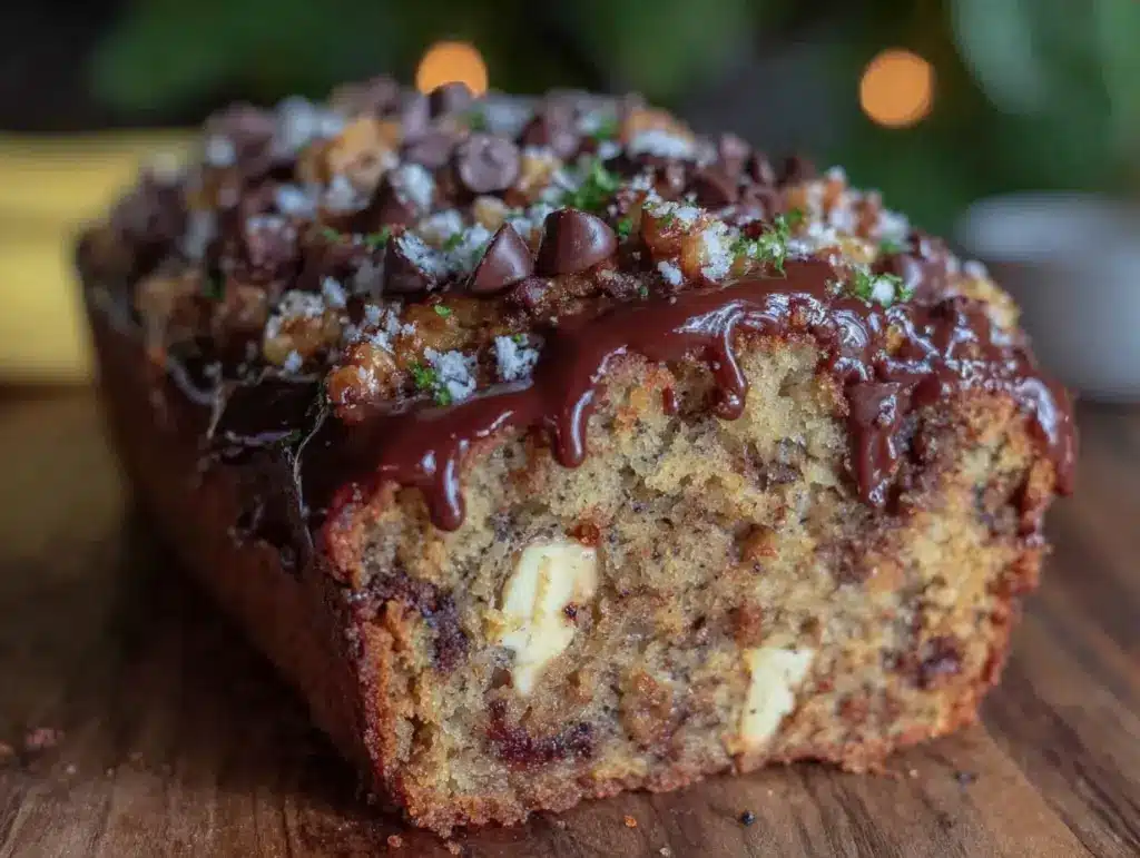 brown butter banana bread - featured image